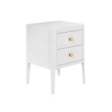 Load image into Gallery viewer, ABBERLEY BEDSIDE TABLE - WHITE
