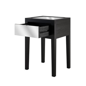 JOSEPHINE BEDSIDE TABLE BLACK