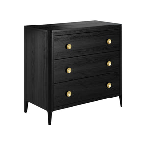 ABBERLEY CHEST OF DRAWERS - BLACK