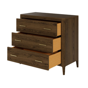ABBERLEY CHEST OF DRAWERS - BROWN