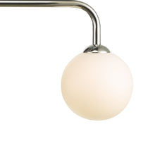 Load image into Gallery viewer, BAR PENDANT POLISHED CHROME 3 GLOBE CEILING LIGHT