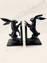 Load image into Gallery viewer, BOXING HARES BOOKENDS PAIR - uniQue Home Furnishing