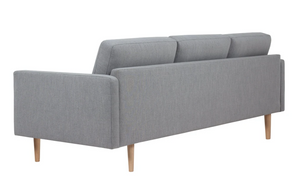SKANDI 3 SEATER SOFA GREY WITH CHOICE OF LEGS - uniQue Home Furnishing
