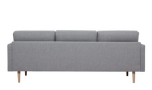 Load image into Gallery viewer, SKANDI 3 SEATER SOFA GREY WITH CHOICE OF LEGS - uniQue Home Furnishing