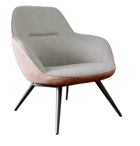 BANDIER ARMCHAIR - BLUSH - uniQue Home Furnishing