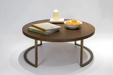 Load image into Gallery viewer, LOMENTA WALNUT TOP COFFEE TABLE - uniQue Home Furnishing