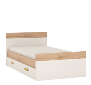 SINGLE BED WITH UNDER DRAWERS WITH HANDLES - uniQue Home Furnishing