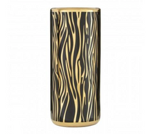 Load image into Gallery viewer, BLACK &amp; GOLD CERAMIC UMBRELLA STAND