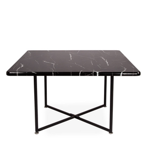 BLACK MARBLE EFFECT COFFEE TABLE