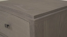 Load image into Gallery viewer, ARDEN GREY OAK BEDSIDE TABLE
