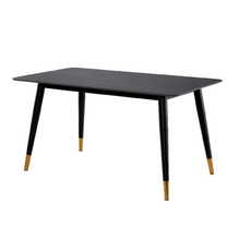 Load image into Gallery viewer, ALEXANDER BLACK MARBLE DINING TABLE