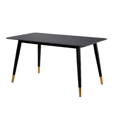 ALEXANDER BLACK MARBLE DINING TABLE