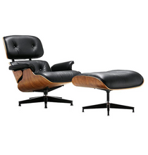 Load image into Gallery viewer, EAMES STYLE LOUNGE CHAIR AND OTTOMAN