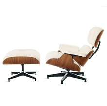 Load image into Gallery viewer, EAMES STYLE LOUNGE CHAIR AND OTTOMAN