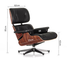 Load image into Gallery viewer, EAMES STYLE LOUNGE CHAIR AND OTTOMAN