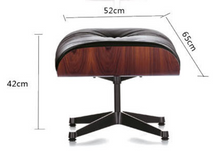 Load image into Gallery viewer, EAMES STYLE LOUNGE CHAIR AND OTTOMAN