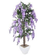 Load image into Gallery viewer, FAUX LILAC WISTERIA TREE 150CM