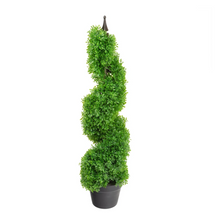 Load image into Gallery viewer, FAUX BOXWOOD SPIRAL TREE 90CM