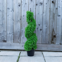Load image into Gallery viewer, FAUX BOXWOOD SPIRAL TREE 90CM
