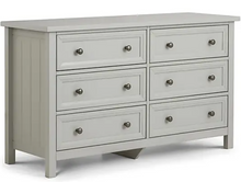 Load image into Gallery viewer, MAINE CHEST OF DRAWERS DOVE GREY