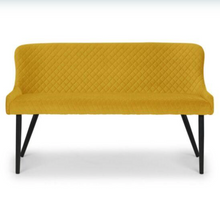 Load image into Gallery viewer, LUXE HIGH BACK UPHOLSTERED  BENCH