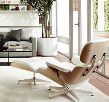 Load image into Gallery viewer, EAMES STYLE LOUNGE CHAIR AND OTTOMAN
