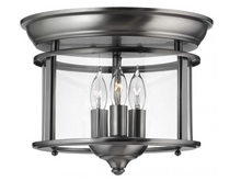 Load image into Gallery viewer, HENLEY 3 LIGHT FLUSH MOUNT CEILING LIGHT