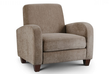 Load image into Gallery viewer, VIVO ARMCHAIR IN MINK CHENILLE