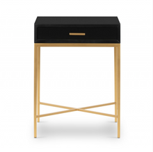 Load image into Gallery viewer, BERKELEY BEDSIDE TABLE - BLACK