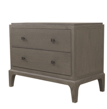 Load image into Gallery viewer, ASTOR NIGHTSTAND LARGE MIDNIGHT OAK