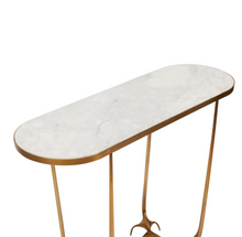 Load image into Gallery viewer, PARIS BRONZE OVAL CONSOLE