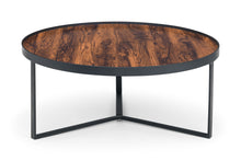 Load image into Gallery viewer, LOFT COFFEE TABLE WITH WALNUT EFFECT TOP