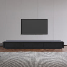 Load image into Gallery viewer, MODERN BLACK TV STAND MEDIA UNIT