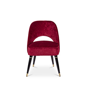COLLINS DINING CHAIR RED