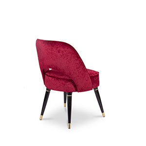 COLLINS DINING CHAIR RED