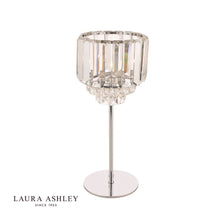 Load image into Gallery viewer, VIENNA CRYSTAL &amp; POLISHED CHROME TABLE LAMP
