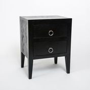 Load image into Gallery viewer, CHERITON BEDSIDE TABLE WITH 2 DRAWERS
