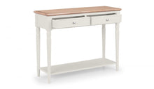 Load image into Gallery viewer, PROVENCE 2 DRAWER CONSOLE TABLE
