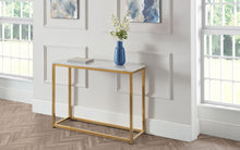 Load image into Gallery viewer, SCALA GOLD CONSOLE TABLE